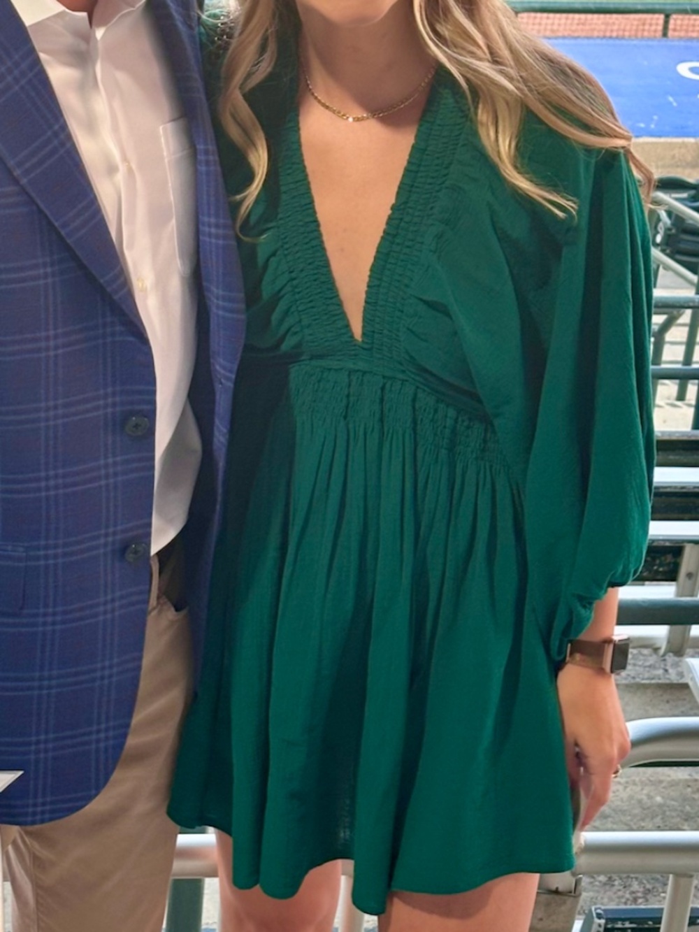 Free People For The Moment Mini Green Balsam XS